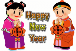 Happy chinese new year clipart