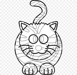 Bengal tiger Leopard Cartoon Black and white Clip art - Great Wall ...