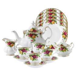 Royal Albert Collection - Old Country Roses Fine Bone China Tea Set