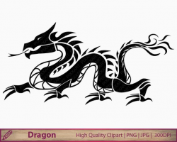 Dragon clipart, chinese dragon tattoo clip art, china graphics ...