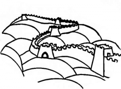 The Great Wall Of China Drawing at GetDrawings.com | Free for ...