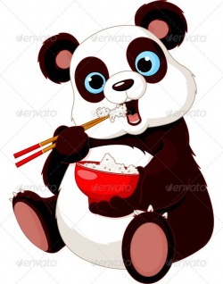 Panda eating rice ... Giant Panda, adorable, animal, asia, bear ...