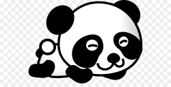 Giant panda Bear Baby Pandas Drawing Clip art - Gambar Kartun Panda ...