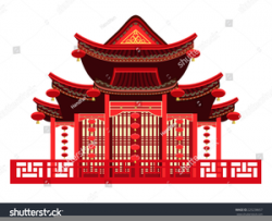 Traditional China House Clipart | Free Images at Clker.com ...