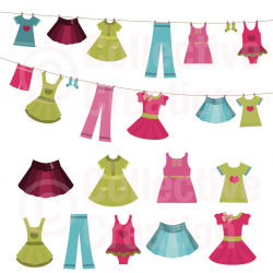 28+ Collection of Girl Dressing Clipart | High quality, free ...