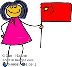 chinese flag clipart & stock photography | Acclaim Images