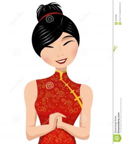 Chinese Lady Clipart