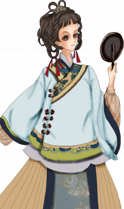 Clipart - Aristocratic Chinese Lady