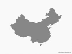 Vector Maps of China | Free Vector Maps