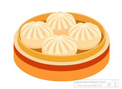 Cultural Food Clipart Clipart- baozi-chinese-food-clipart ...