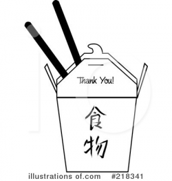 Chinese Food Clipart #218341 - Illustration by Pams Clipart