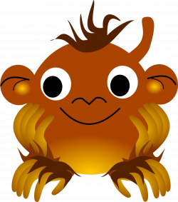 Clipart - Chinese zodiac monkey