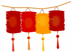Lanterns For Chinese New Year transparent PNG - StickPNG