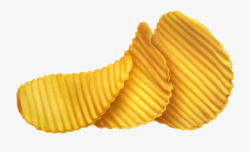 Potato Chips Clipart Snack - Potato Chip Clipart #94795 ...