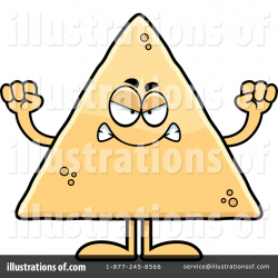 Tortilla Chip Clipart #1164934 - Illustration by Cory Thoman