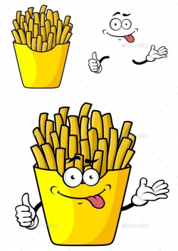 Cartoon French Fries | Chips, Fries and Cartoon