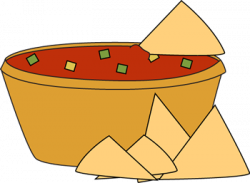 Chips and Salsa Clip Art - Chips and Salsa Image