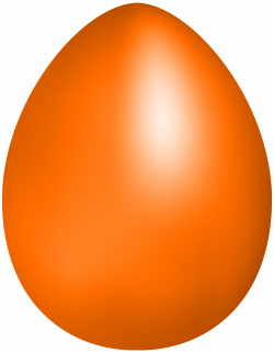 Orange Easter Egg PNG Clip Art - Best WEB Clipart