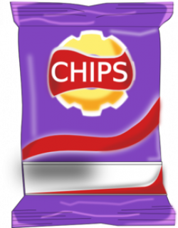 Chips Packet Clip Art at Clker.com - vector clip art online, royalty ...