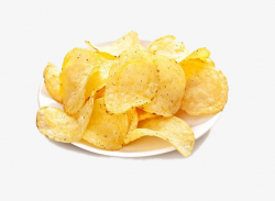 Dish Of Potato Chips Stock Image, Tasty Potato Chips, Fried Food ...