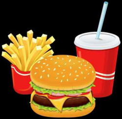 Hamburger Pencil And In Color Chips Chip Food Clipart Clipart ...