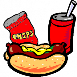 Hot Dogs And Chips Free Clipart