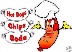 Hot Dogs Combo Chips Soda Restaurant Concession Food Truck Cart ...