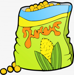 Packaging Corn Kernels, Corn, Potato Chips, Junk Food PNG Image and ...