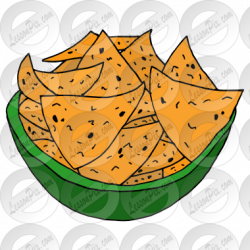 Tortilla Chips Picture for Classroom / Therapy Use - Great Tortilla ...