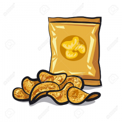 Potato Chip Clipart | Free download best Potato Chip Clipart ...