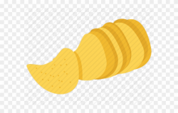 Potato Chips Clipart Snack - Potato Chips Icon Png ...
