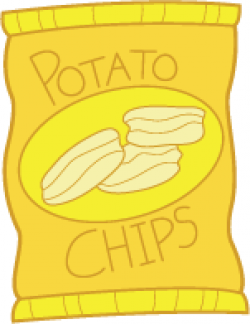 Potato Chip Bag Clipart