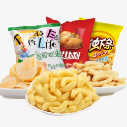 A Variety Of Snack Chips, Product Kind, Fry, Expanded Food PNG Image ...