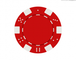 Gambling chip icon (PSD) | PSDGraphics