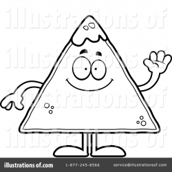 Tortilla Chip Clipart #1165014 - Illustration by Cory Thoman