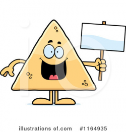 Tortilla Chip Clipart #1164935 - Illustration by Cory Thoman