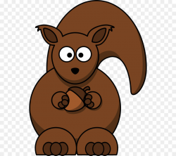 Squirrel Chipmunk Cartoon Clip art - Animated Squirrel Clipart png ...