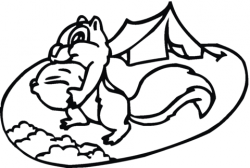 Chipmunk At Camp coloring page | Free Printable Coloring Pages