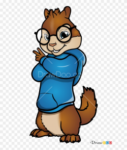 Alvin And The Chipmunks Simon Drawing Clipart (#3238972 ...
