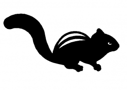 chipmunk Silhouette | larger image | Animal Silhouettes, Vectors ...