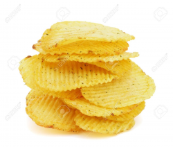 Potato Chips clipart wafer - Pencil and in color potato chips ...