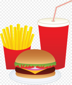 Fizzy Drinks Fish and chips French fries Hamburger Fast food - Fries ...