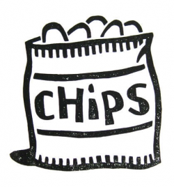Chip Clip Art Black And White | sunglassesray-ban.org