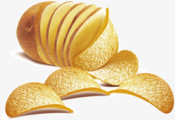Potato Chips Potato Chips, Potato Chips, Potato, Slice PNG Image and ...