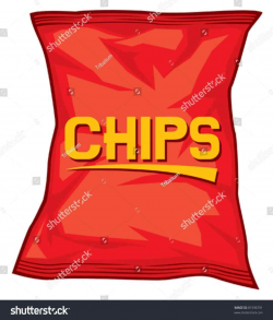 Chips Clipart Crisp Pencil And In Color Potato Potato Chip Clipart ...