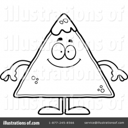 Tortilla Chip Clipart #1165012 - Illustration by Cory Thoman