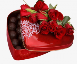 Chocolate Box, Chocolate, Heart Box, Rose PNG Image and Clipart for ...