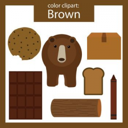 Color Clip art: Brown objects | Chocolate log, Teacher pay teachers ...