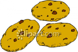 Chocolate Fudge Cookies Clipart