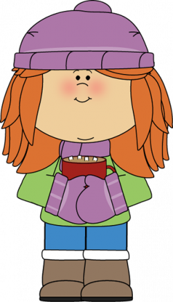 free clipart for teachers clothing | ... - girl dressed in warm ...